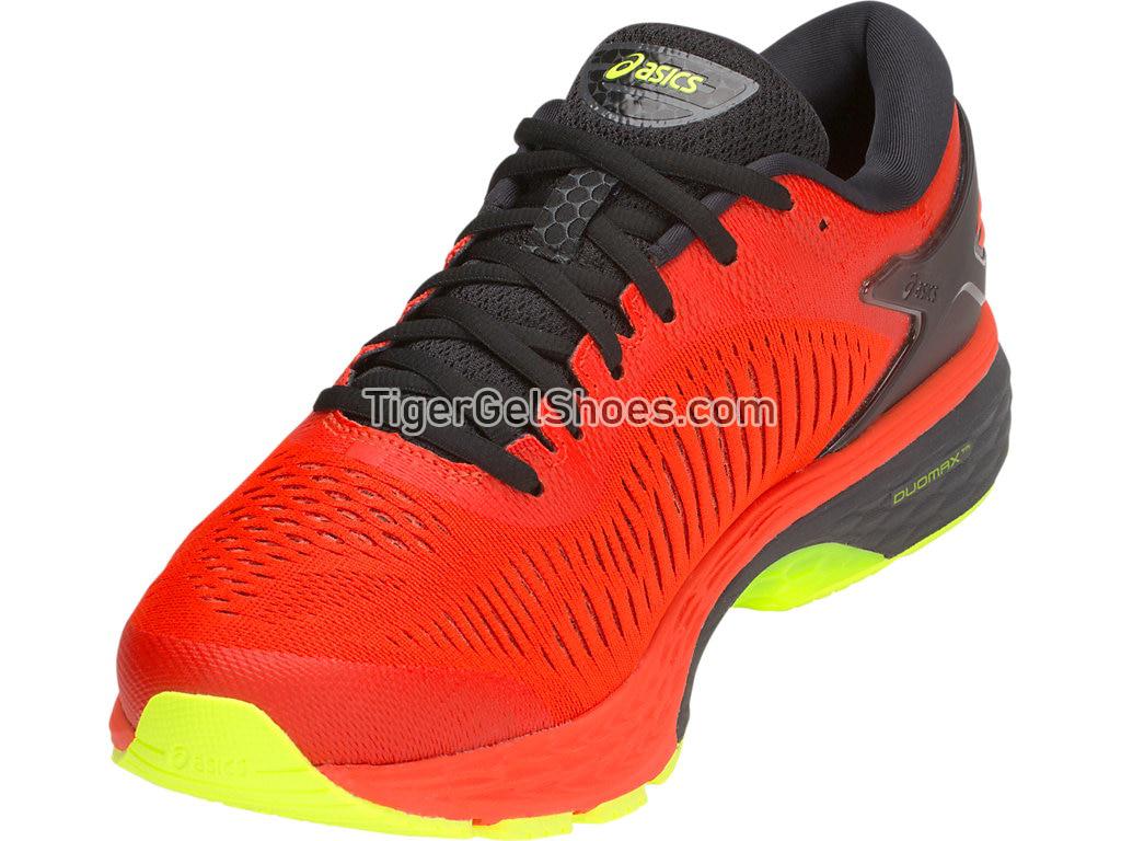 Asics GEL-Kayano 25 Cherry Tomato/Black 1011A019-801 Mens Running Shoes