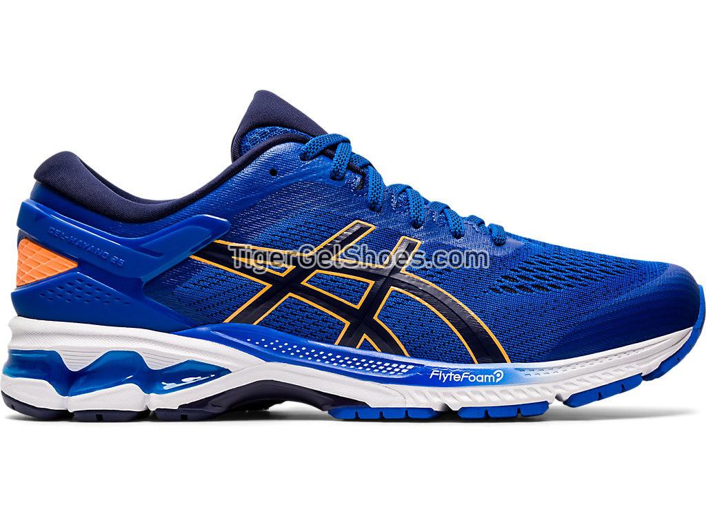 Asics GEL-KAYANO 26 Tuna Blue/White 1011A541-402 Mens Running Shoes