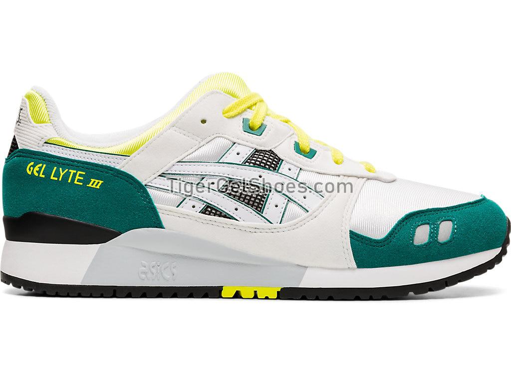 Asics GEL-LYTE III White/Yellow 1191A266-100 GEL Mens Shoes