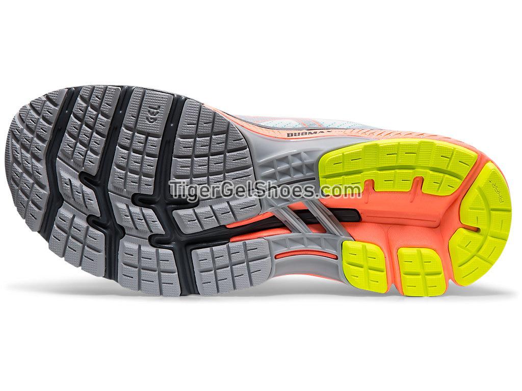 Asics GEL-KAYANO 26 LITE-SHOW Piedmont Grey/Sun Coral 1012A536-020 Womens Running Shoes