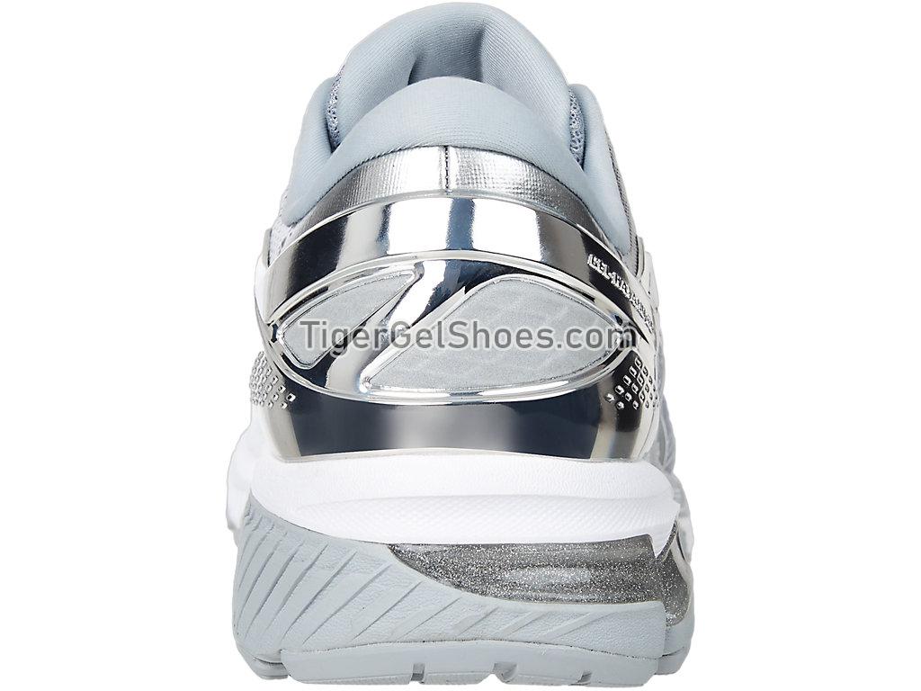 Asics GEL-KAYANO 26 Platinum Piedmont Grey/Silver 1012A645-020 Womens Running Shoes