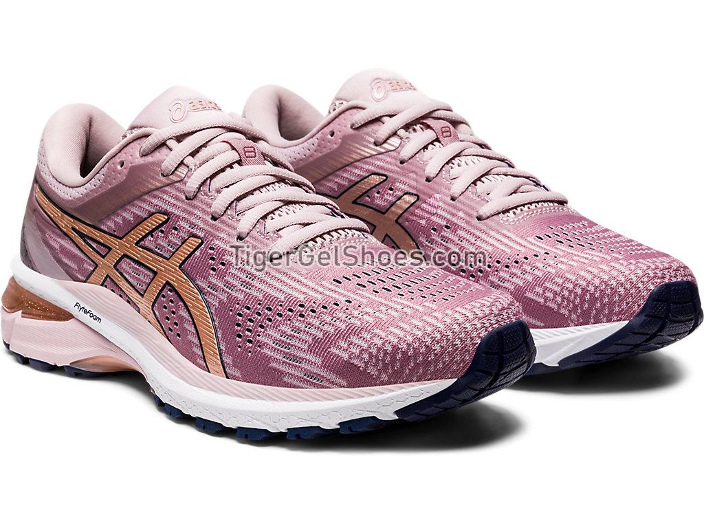 Asics GT-2000 8 (D) Watershed Rose/Rose Gold 1012A592-701 Womens Running Shoes