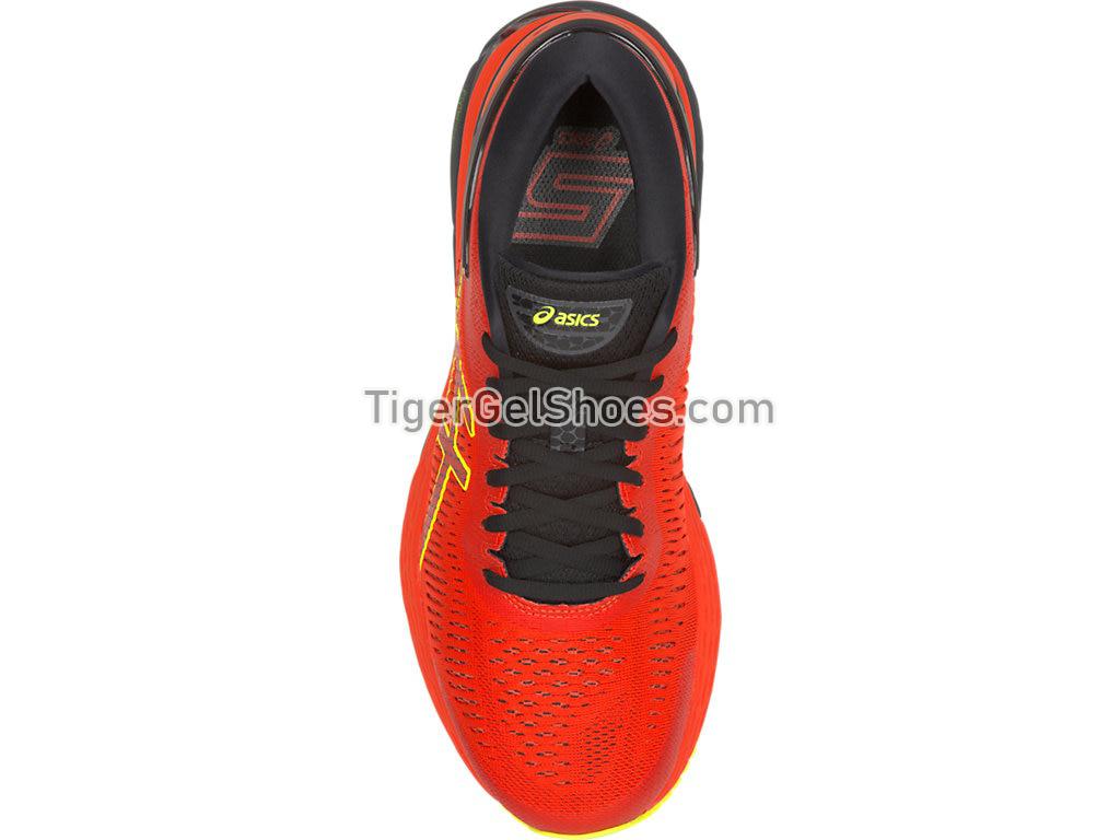 Asics GEL-Kayano 25 Cherry Tomato/Black 1011A019-801 Mens Running Shoes