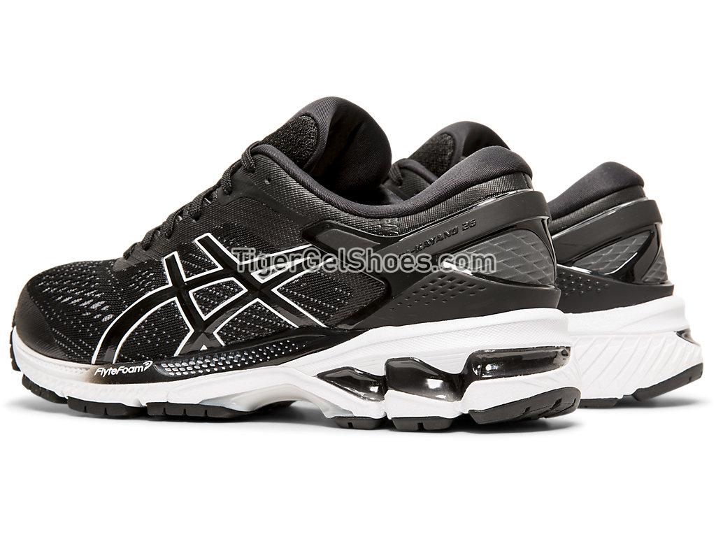 Asics GEL-KAYANO 26 Black/White 1012A457-001 Womens Running Shoes