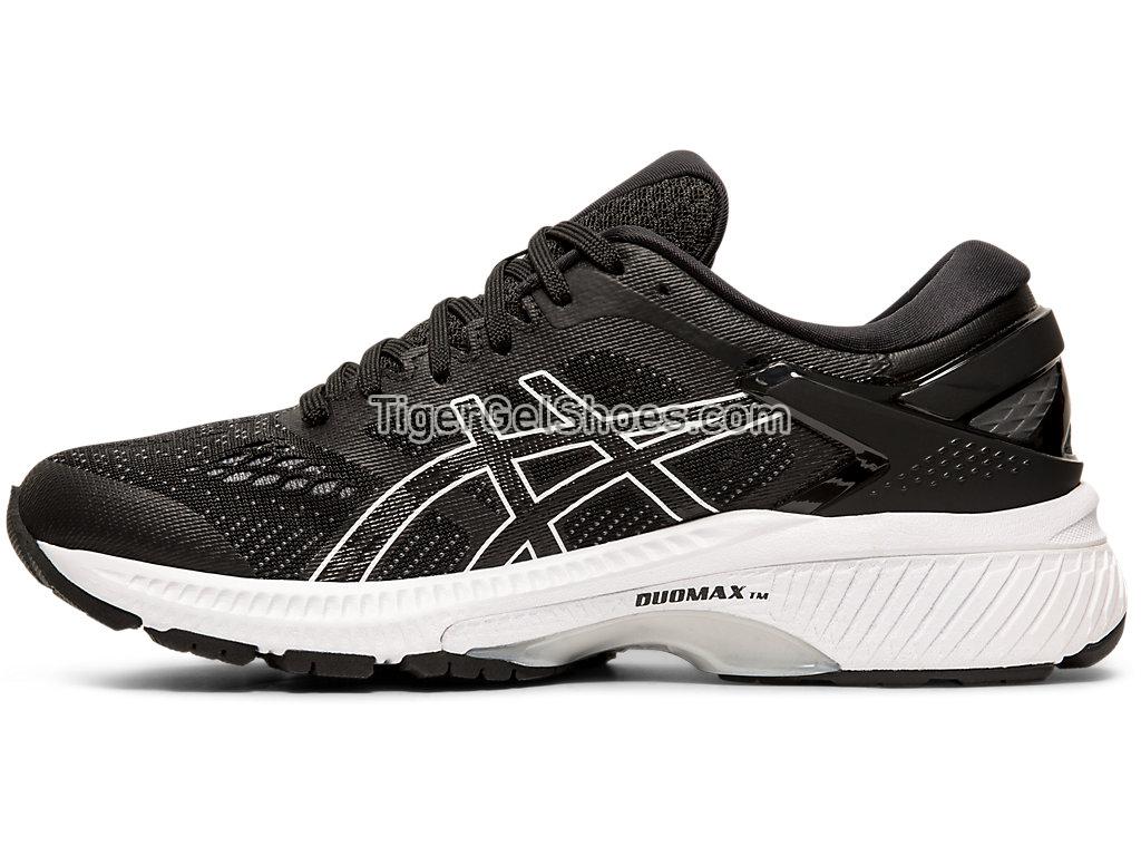 Asics GEL-KAYANO 26 Black/White 1012A457-001 Womens Running Shoes