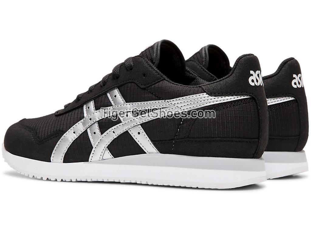 Asics TIGER RUNNER Black/Silver 1192A126-001 GEL Womens Shoes