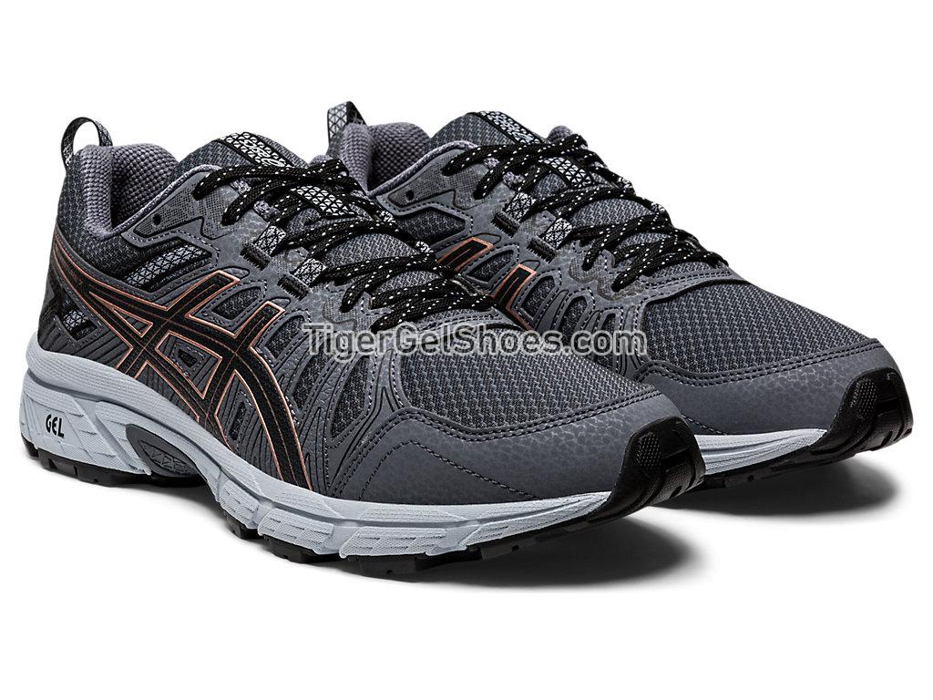 Asics GEL-VENTURE 7 (D) Graphite Grey/Rose Gold 1012A477-022 Womens Trail Running Shoes