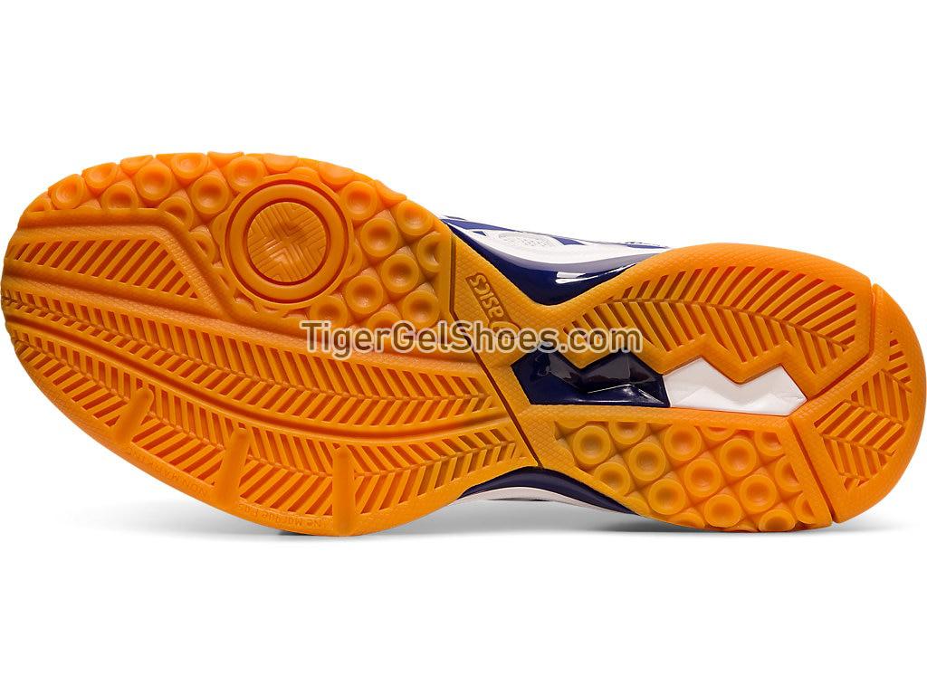 Asics GEL-ROCKET 9 White/Dive Blue 1072A034-102 Womens Volleyball Shoes