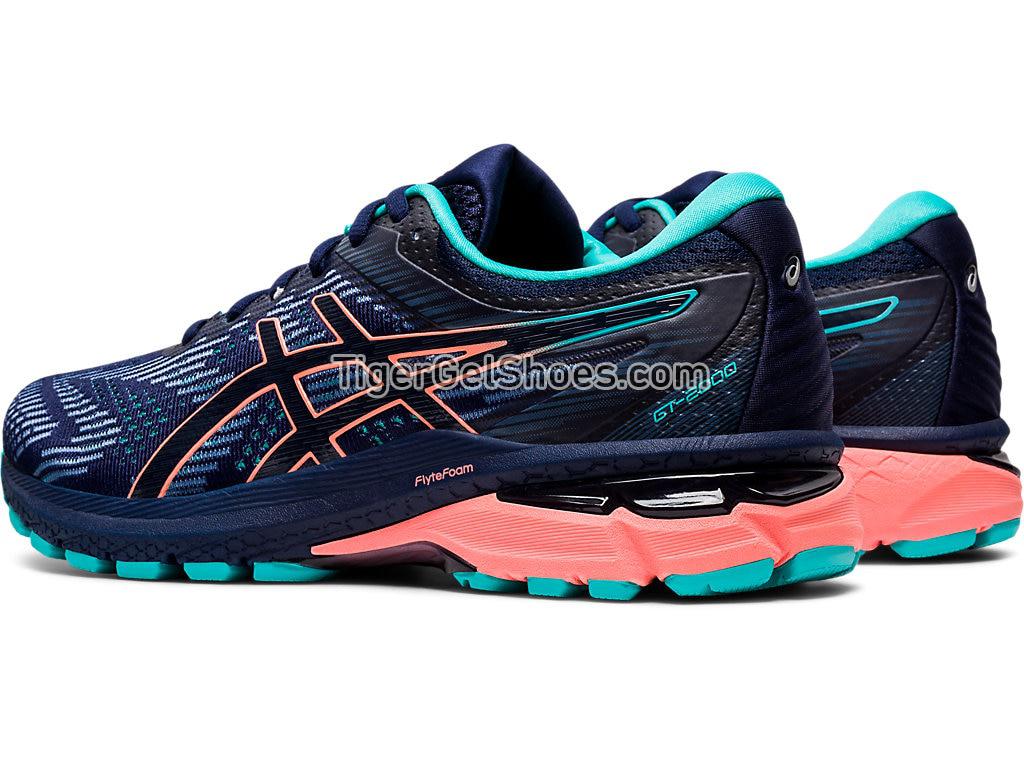 Asics GT-2000 8 TRAIL (D) Peacoat/Sea Glass 1012A575-400 Womens Trail Running Shoes