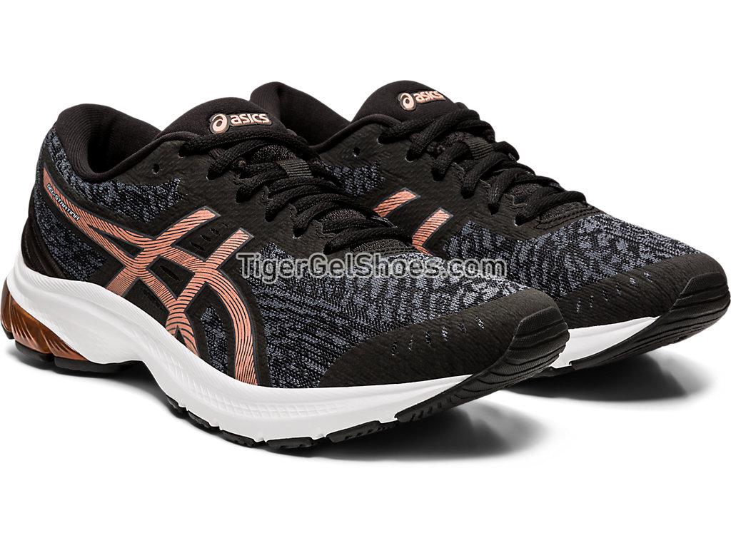 Asics GEL-KUMO LYTE Black/Rose Gold 1012A572-001 Womens Running Shoes