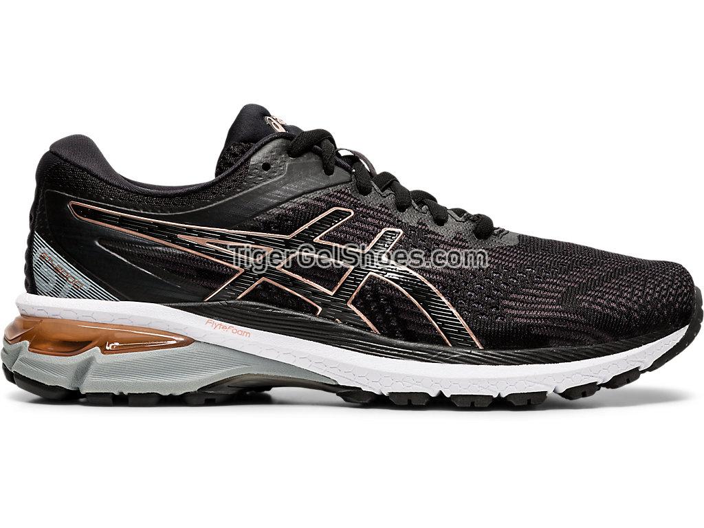 Asics GT-2000 8 (2A) Black/Rose Gold 1012A594-002 Womens Running Shoes