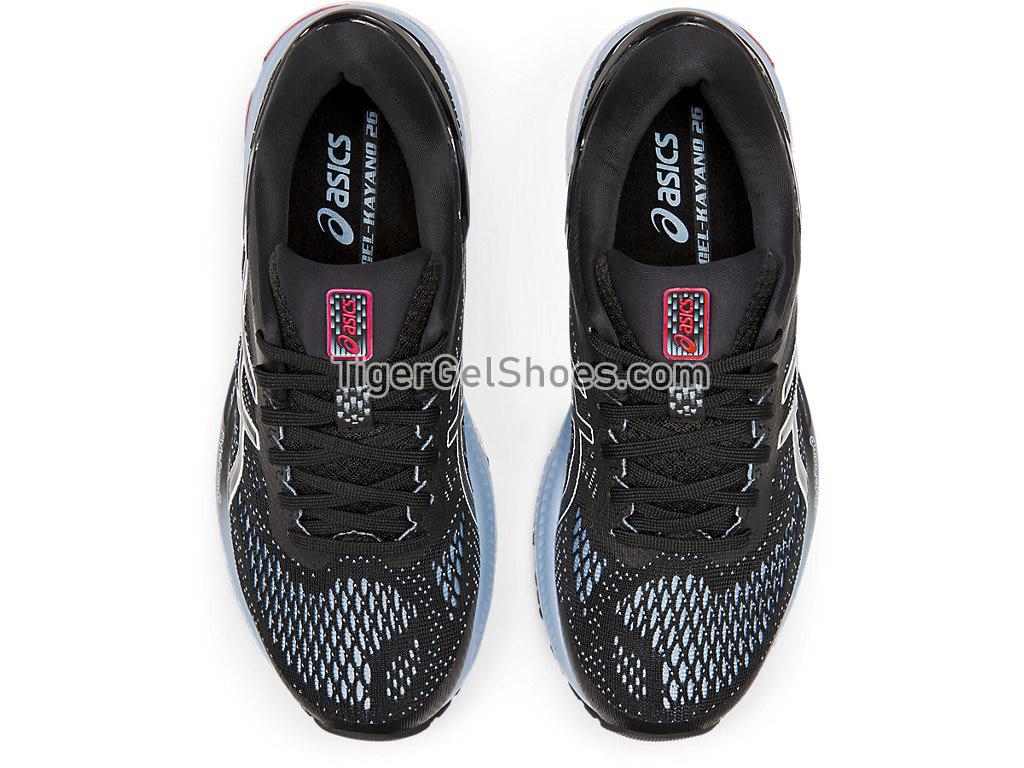 Asics GEL-KAYANO 26 Black/Heritage Blue 1012A457-003 Womens Running Shoes