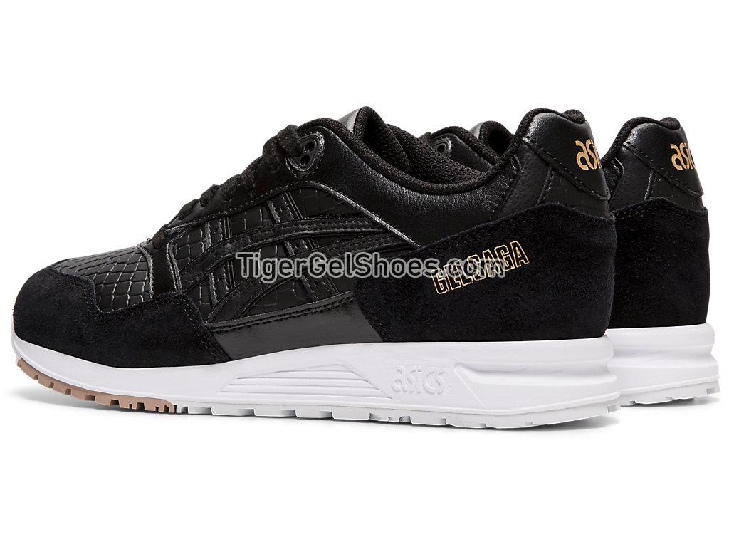 Asics GEL-SAGA Black/Black 1192A107-001 GEL Womens Shoes