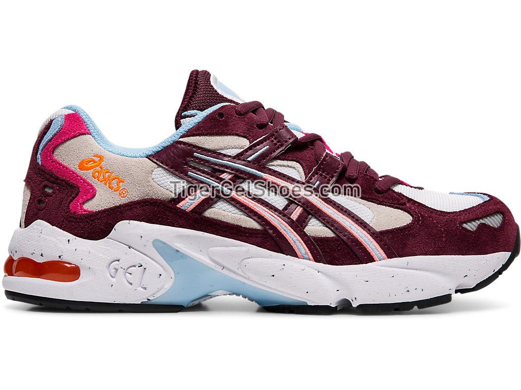 Asics GEL-KAYANO 5 OG White/Deep Mars 1022A156-100 GEL Womens Shoes