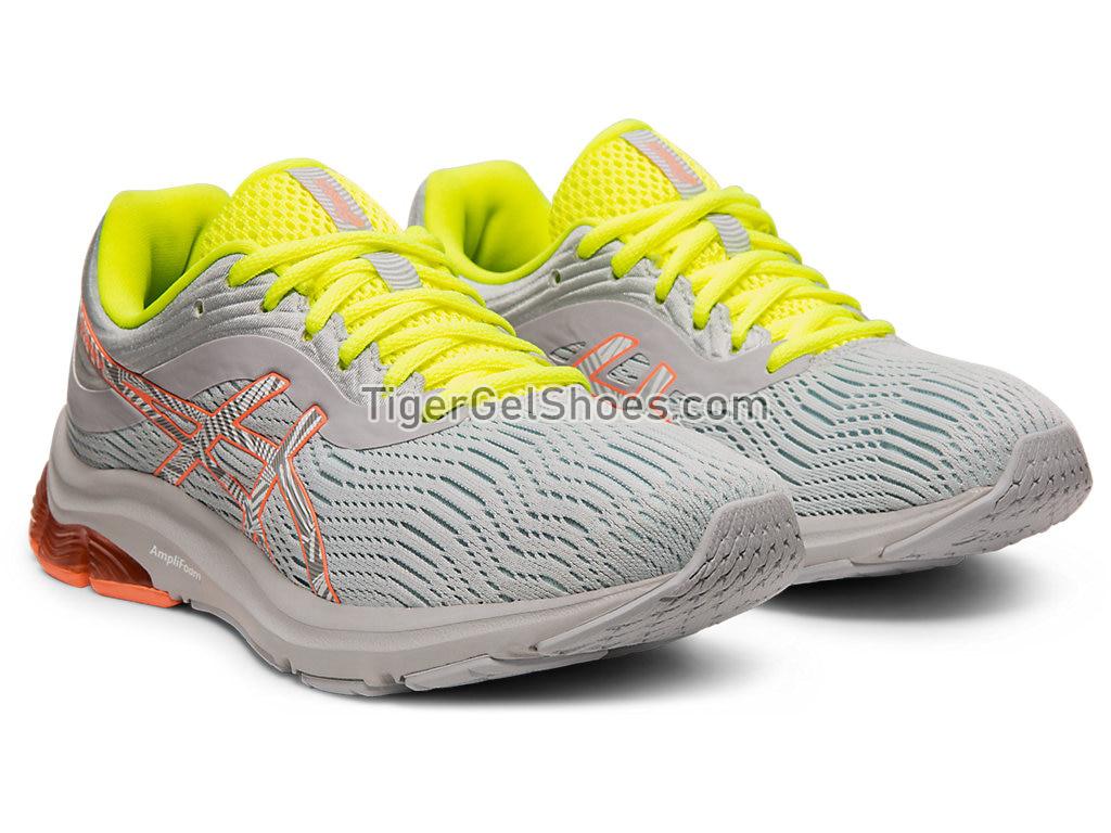 Asics GEL-PULSE 11 LITE-SHOW Piedmont Grey/Sun Coral 1012A550-020 Womens Running Shoes