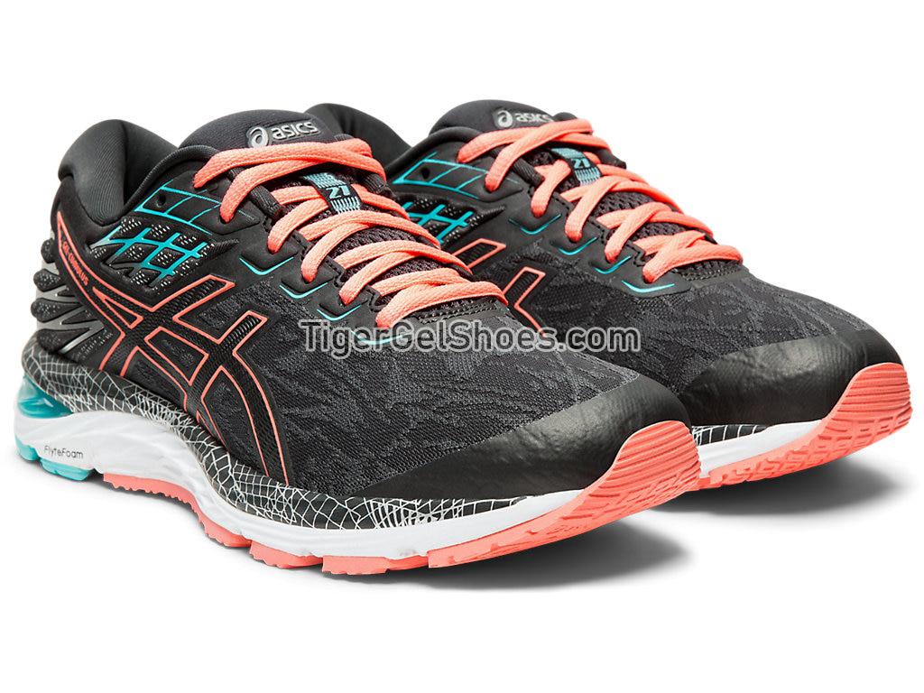 Asics GEL-CUMULUS 21 LITE-SHOW Graphite Grey/Sun Coral 1012A542-020 Womens Running Shoes