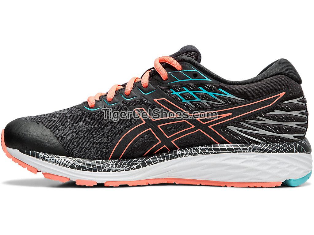 Asics GEL-CUMULUS 21 LITE-SHOW Graphite Grey/Sun Coral 1012A542-020 Womens Running Shoes