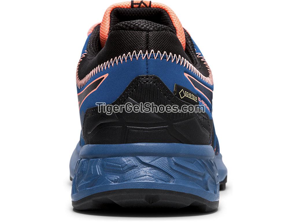 Asics GEL-SONOMA 4 G-TX Mako Blue/Sun Coral 1012A191-400 Womens Trail Running Shoes