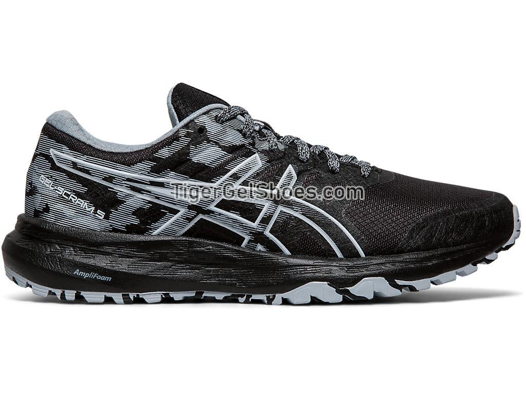Asics GEL-SCRAM 5 Black/White 1012A474-001 Womens Trail Running Shoes