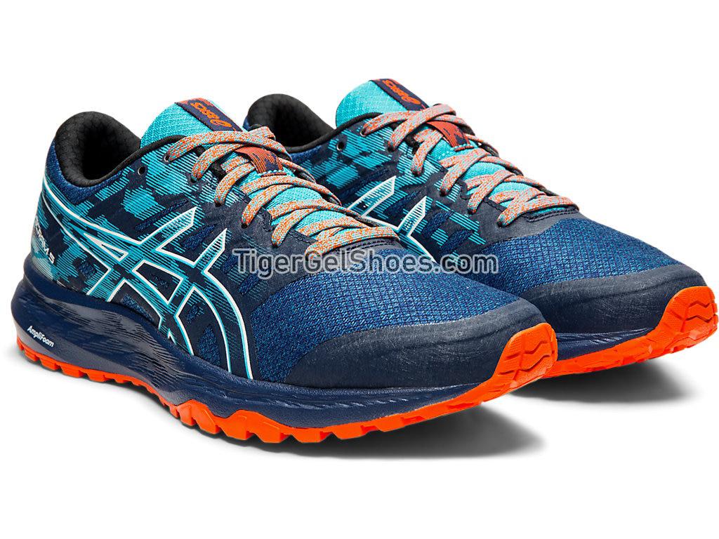 Asics GEL-SCRAM 5 Blue Expanse/White 1012A474-400 Womens Trail Running Shoes