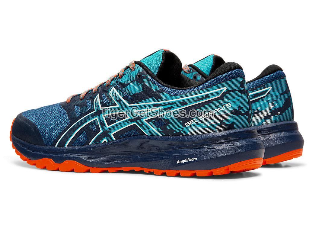 Asics GEL-SCRAM 5 Blue Expanse/White 1012A474-400 Womens Trail Running Shoes