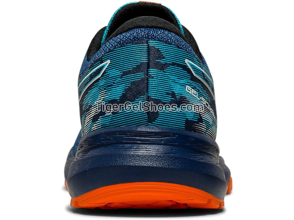 Asics GEL-SCRAM 5 Blue Expanse/White 1012A474-400 Womens Trail Running Shoes