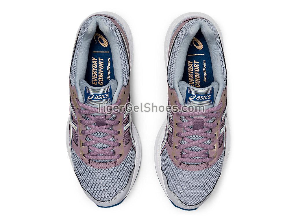 Asics GEL-CONTEND 5 Piedmont Grey/White 1012A747-020 Womens Running Shoes