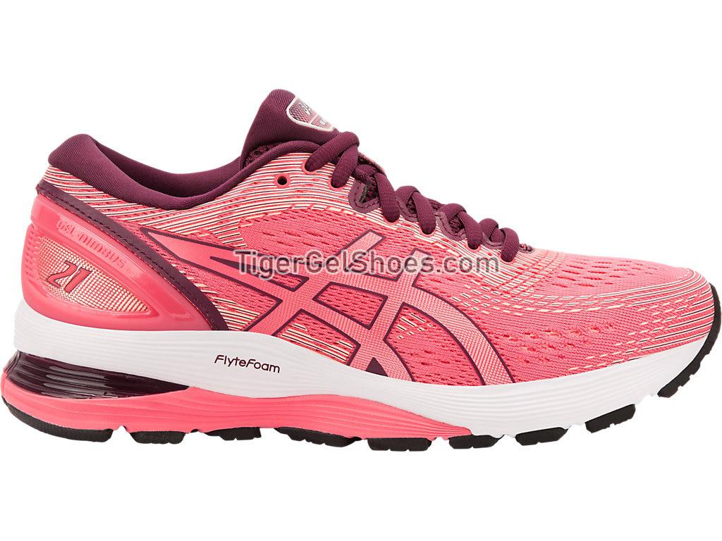 Asics GEL-NIMBUS 21 PINK CAMEO/BAKEDPINK 1012A156-700 Womens Running Shoes