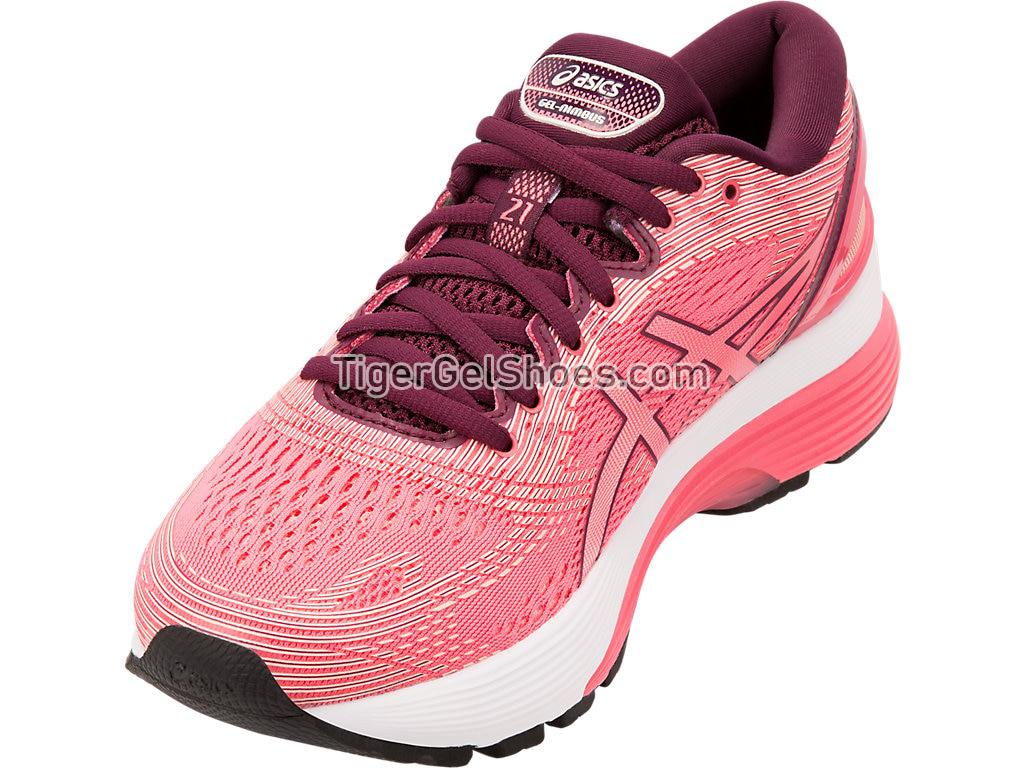 Asics GEL-NIMBUS 21 PINK CAMEO/BAKEDPINK 1012A156-700 Womens Running Shoes