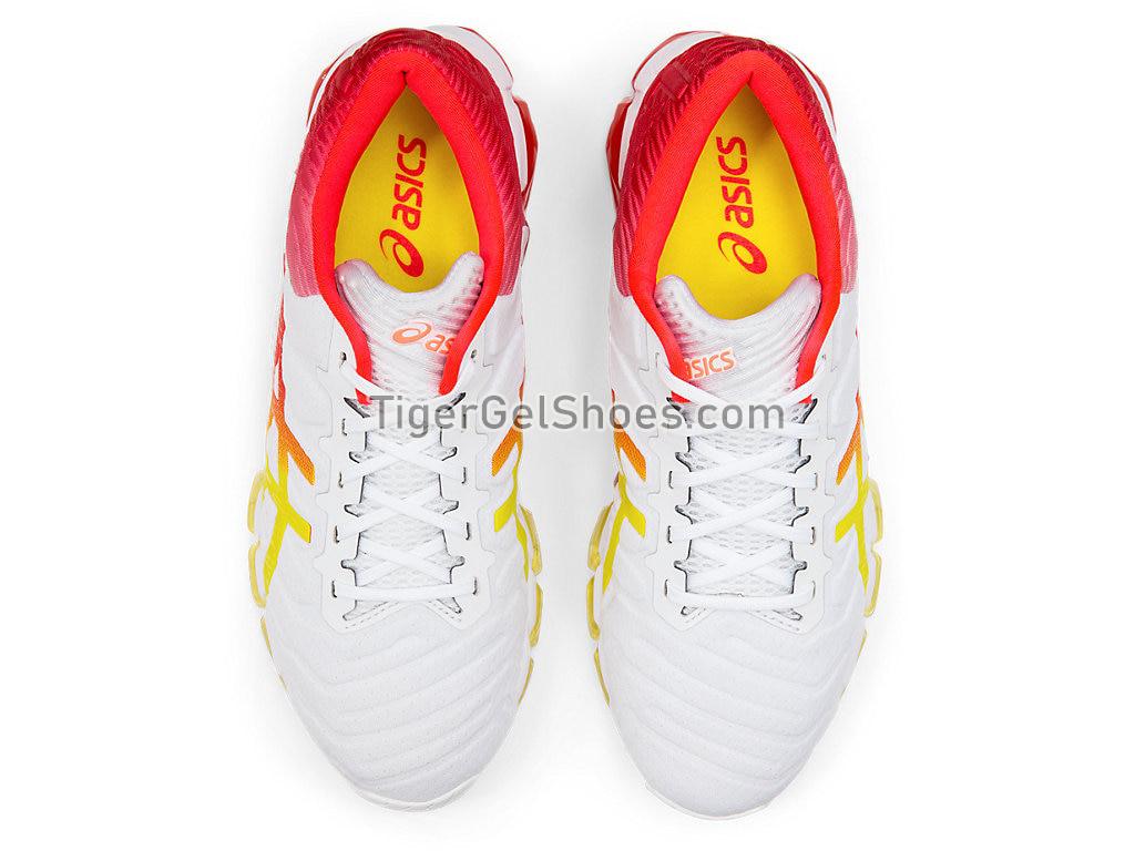 Asics GEL-QUANTUM 360 5 White/Sour Yuzu 1022A149-100 GEL Womens Shoes