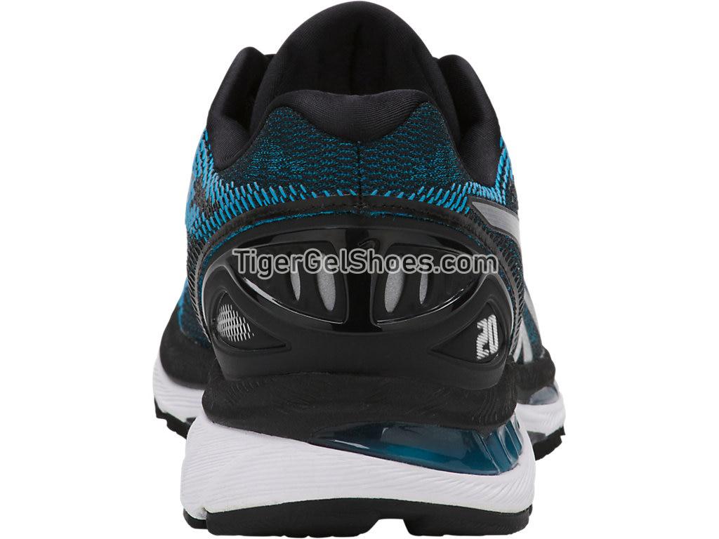 Asics GEL-Nimbus 20 Island Blue/White/Black T800N-4101 Mens Running Shoes