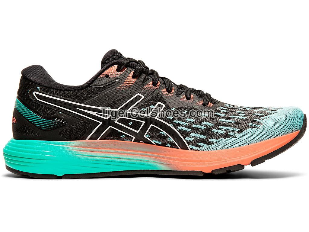 Asics DYNAFLYTE 4 Black/Ice Mint 1012A465-002 Womens Running Shoes
