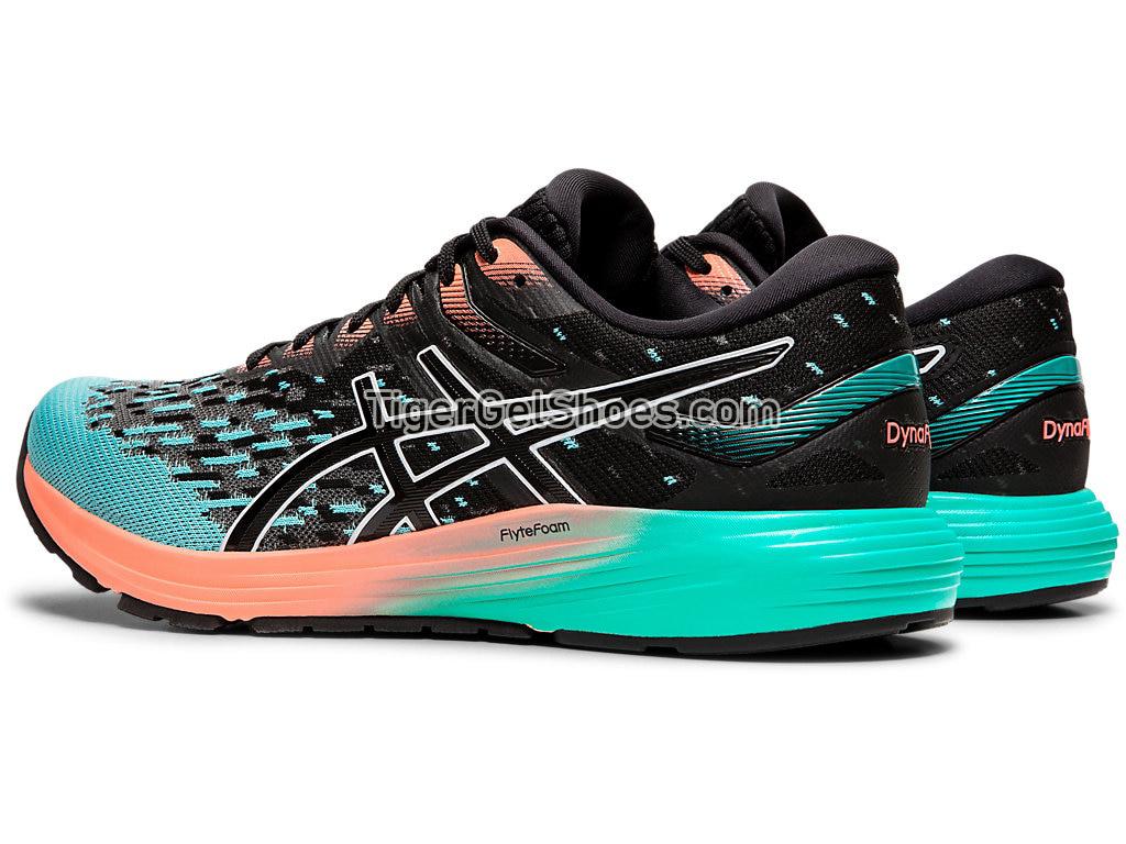 Asics DYNAFLYTE 4 Black/Ice Mint 1012A465-002 Womens Running Shoes