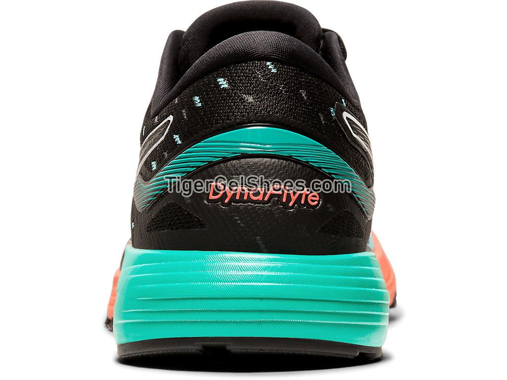 Asics DYNAFLYTE 4 Black/Ice Mint 1012A465-002 Womens Running Shoes