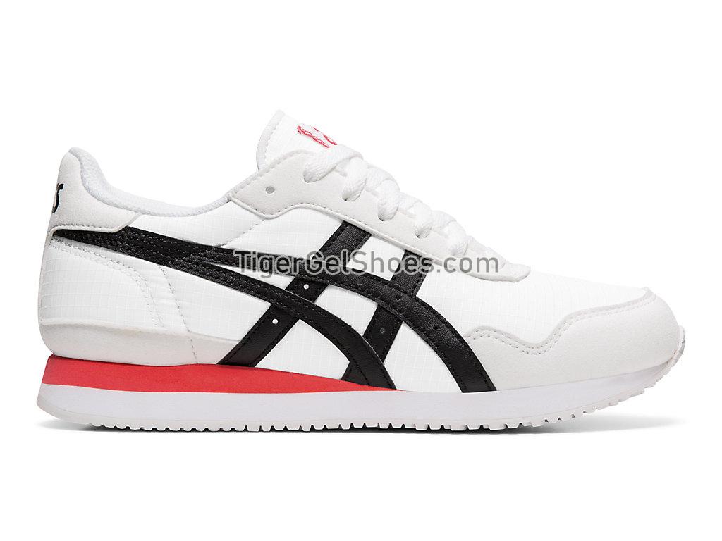 Asics TIGER RUNNER White/Black 1192A126-100 GEL Womens Shoes
