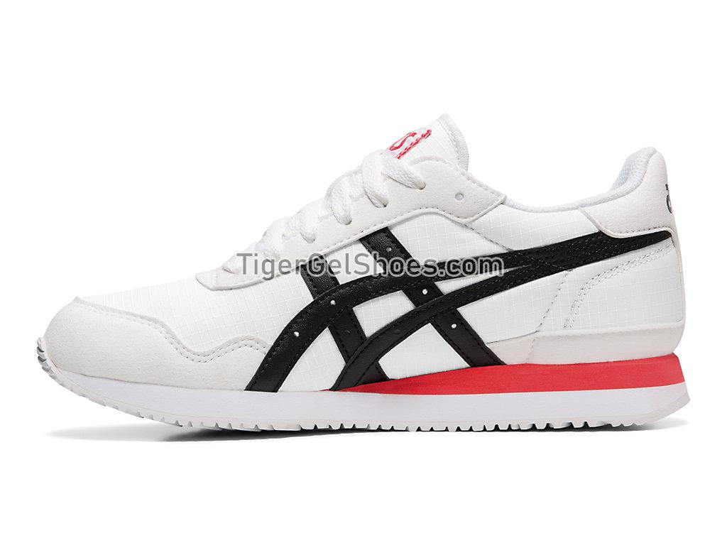 Asics TIGER RUNNER White/Black 1192A126-100 GEL Womens Shoes