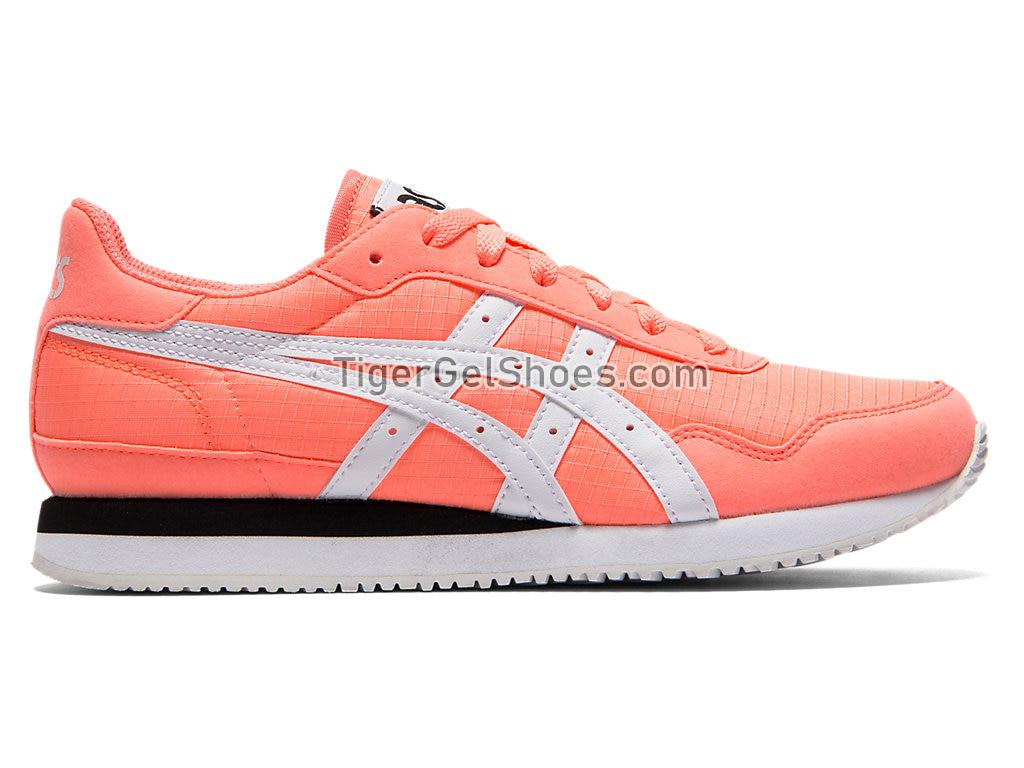 Asics TIGER RUNNER Papaya/White 1192A126-700 GEL Womens Shoes