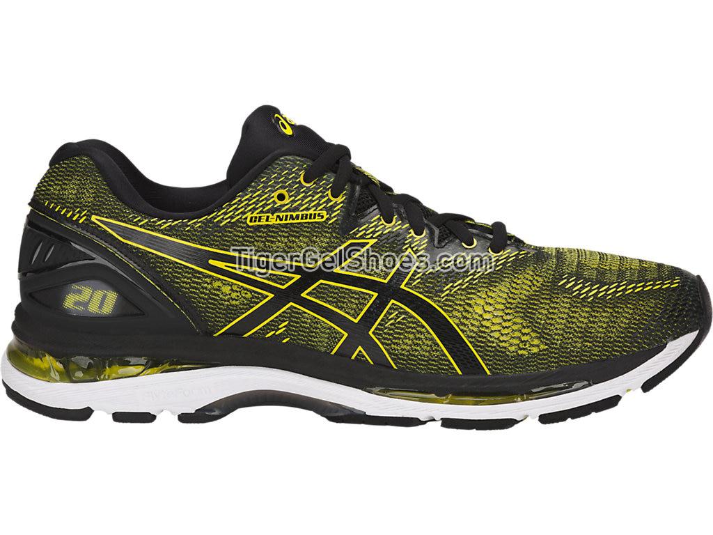 Asics GEL-Nimbus 20 Sulphur Spring/Black/White T800N-8990 Mens Running Shoes