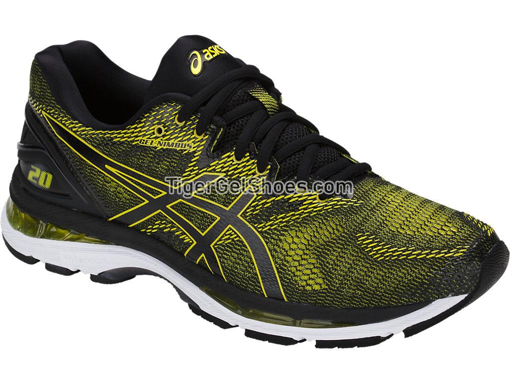 Asics GEL-Nimbus 20 Sulphur Spring/Black/White T800N-8990 Mens Running Shoes
