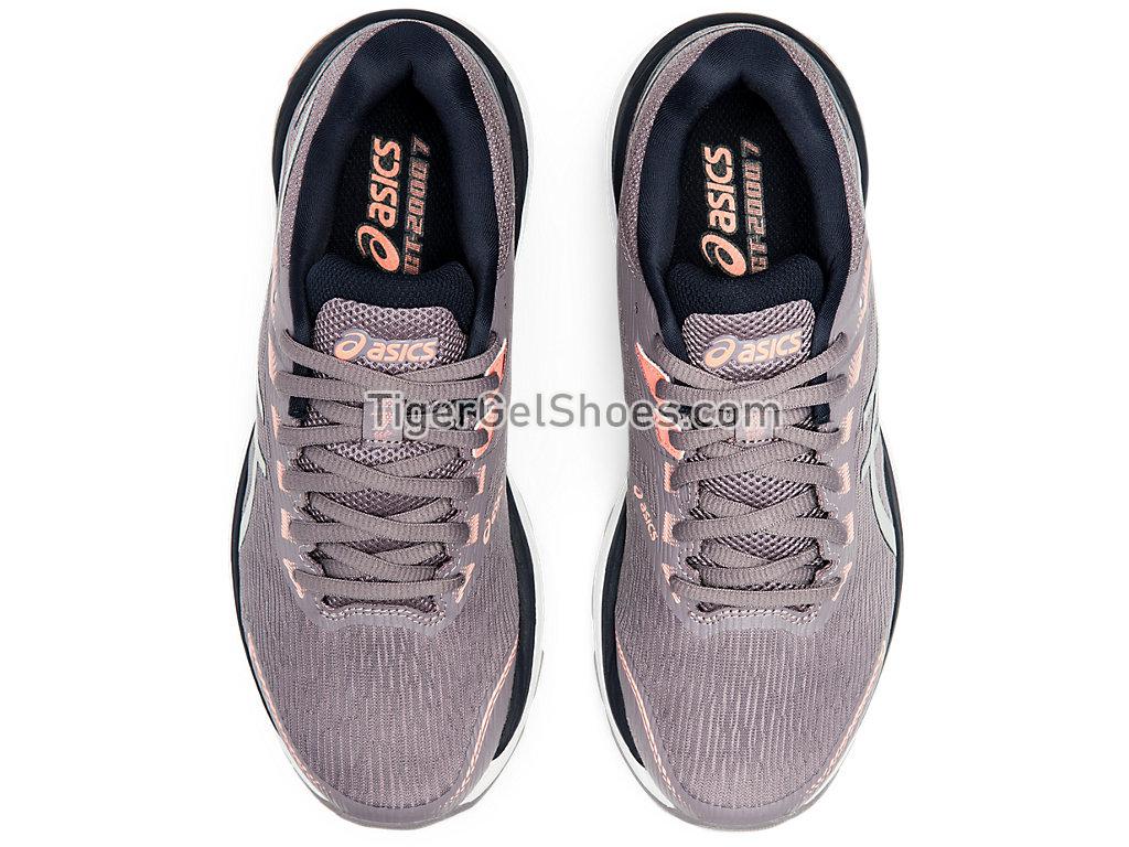 Asics GT-2000 7 Twist Lavender Grey/Silver 1012A516-500 Womens Running Shoes