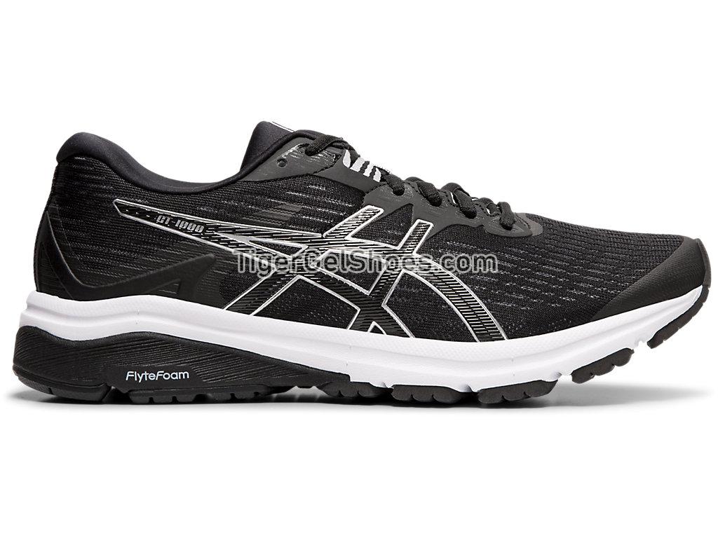 Asics GT-1000 8 (D) Black/Silver 1012A461-001 Womens Running Shoes