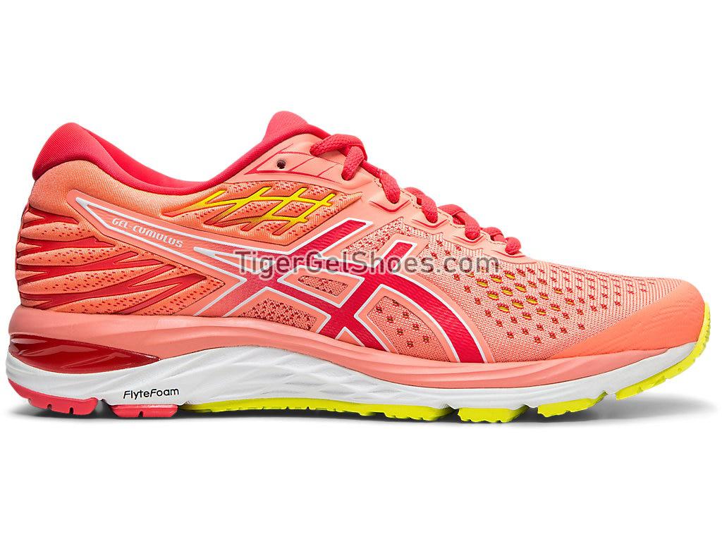 Asics GEL-CUMULUS 21 SP Sun Coral/Laser Pink 1012A612-700 Womens Running Shoes