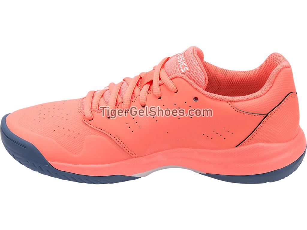 Asics GEL-GAME 7 Papaya/Silver 1042A036-704 Womens Tennis Shoes