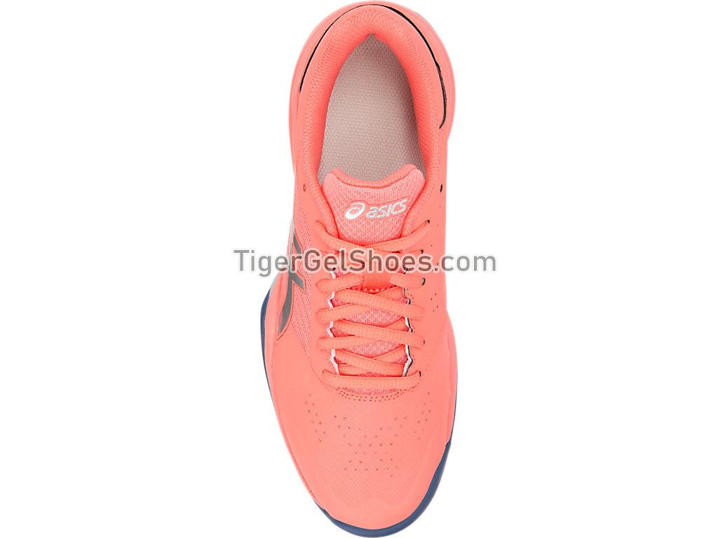 Asics GEL-GAME 7 Papaya/Silver 1042A036-704 Womens Tennis Shoes