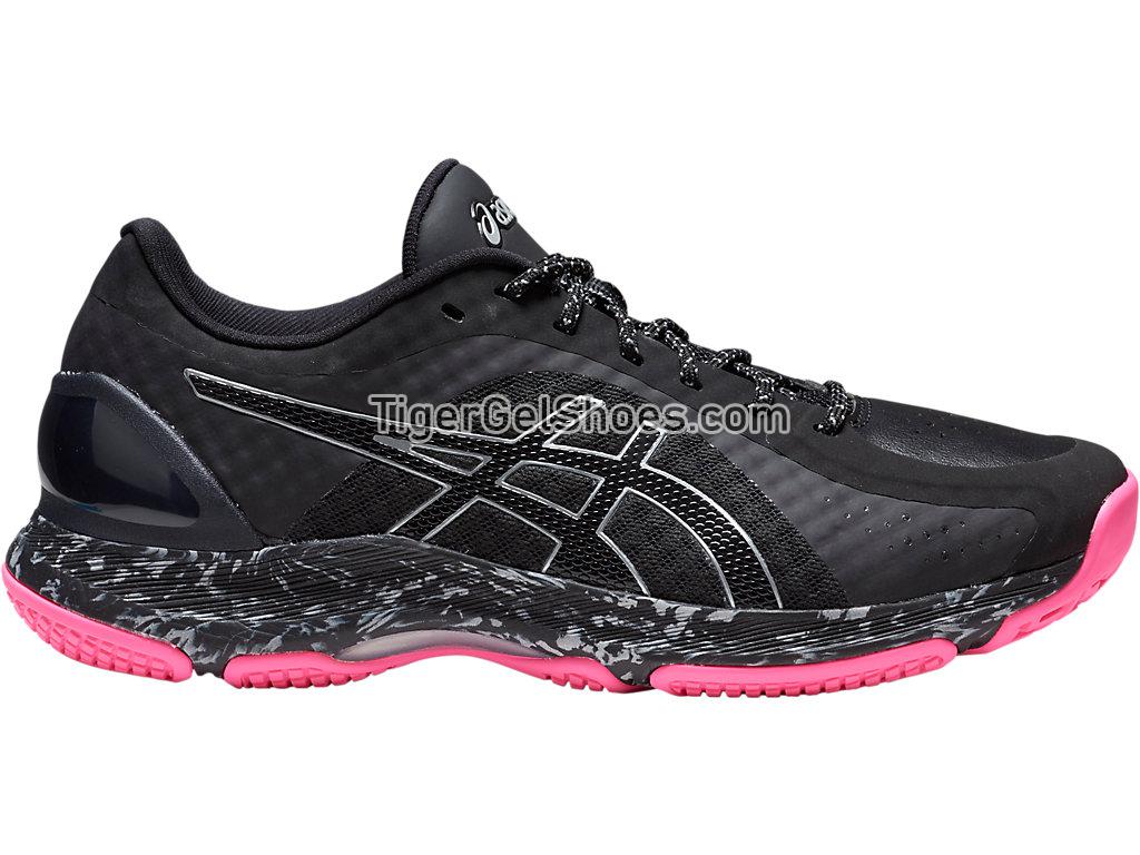 Asics NETBURNER SUPER FF Black/Black 1072A014-001 Womens Volleyball Shoes