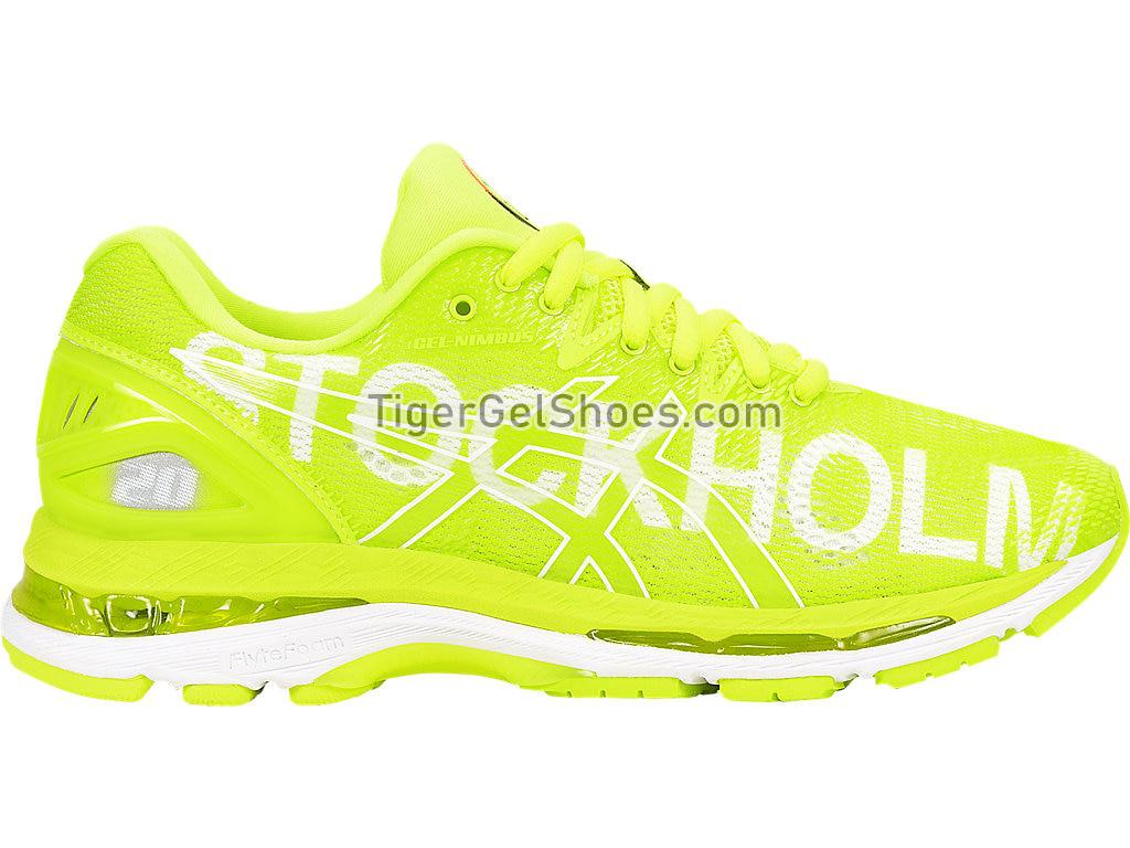 Asics GEL-Nimbus 20 Stockholm Stockholm/2018/Flash Yellow T8C1N-0707 Mens Running Shoes