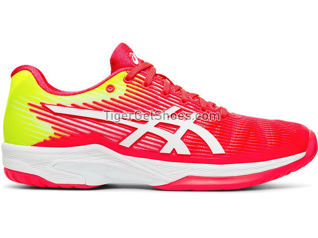 Asics SOLUTION SPEED FF Laser Pink/White 1042A002-702 Womens Tennis Shoes