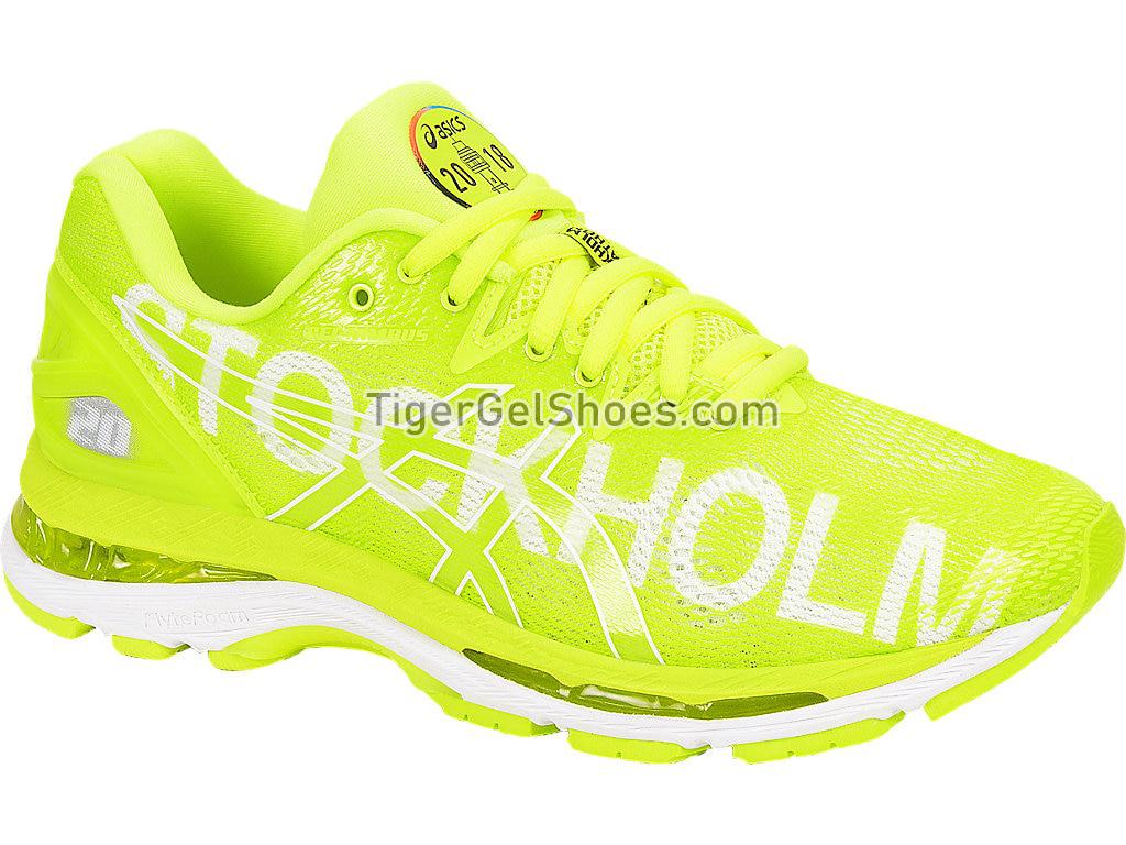 Asics GEL-Nimbus 20 Stockholm Stockholm/2018/Flash Yellow T8C1N-0707 Mens Running Shoes