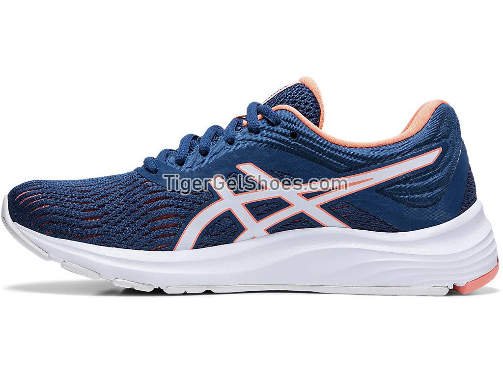 Asics GEL-PULSE 11 Mako Blue/Sun Coral 1012A467-401 Womens Running Shoes