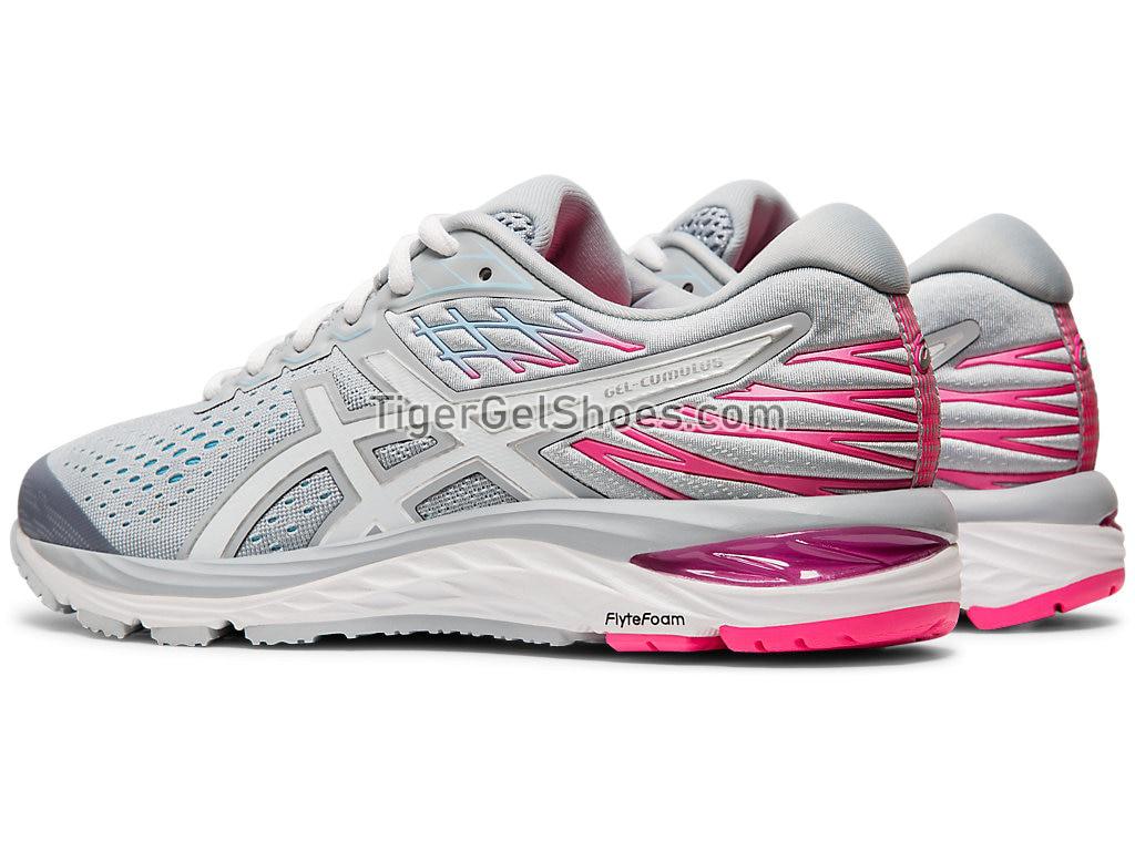 Asics GEL-CUMULUS 21 Piedmont Grey/White 1012A468-020 Womens Running Shoes